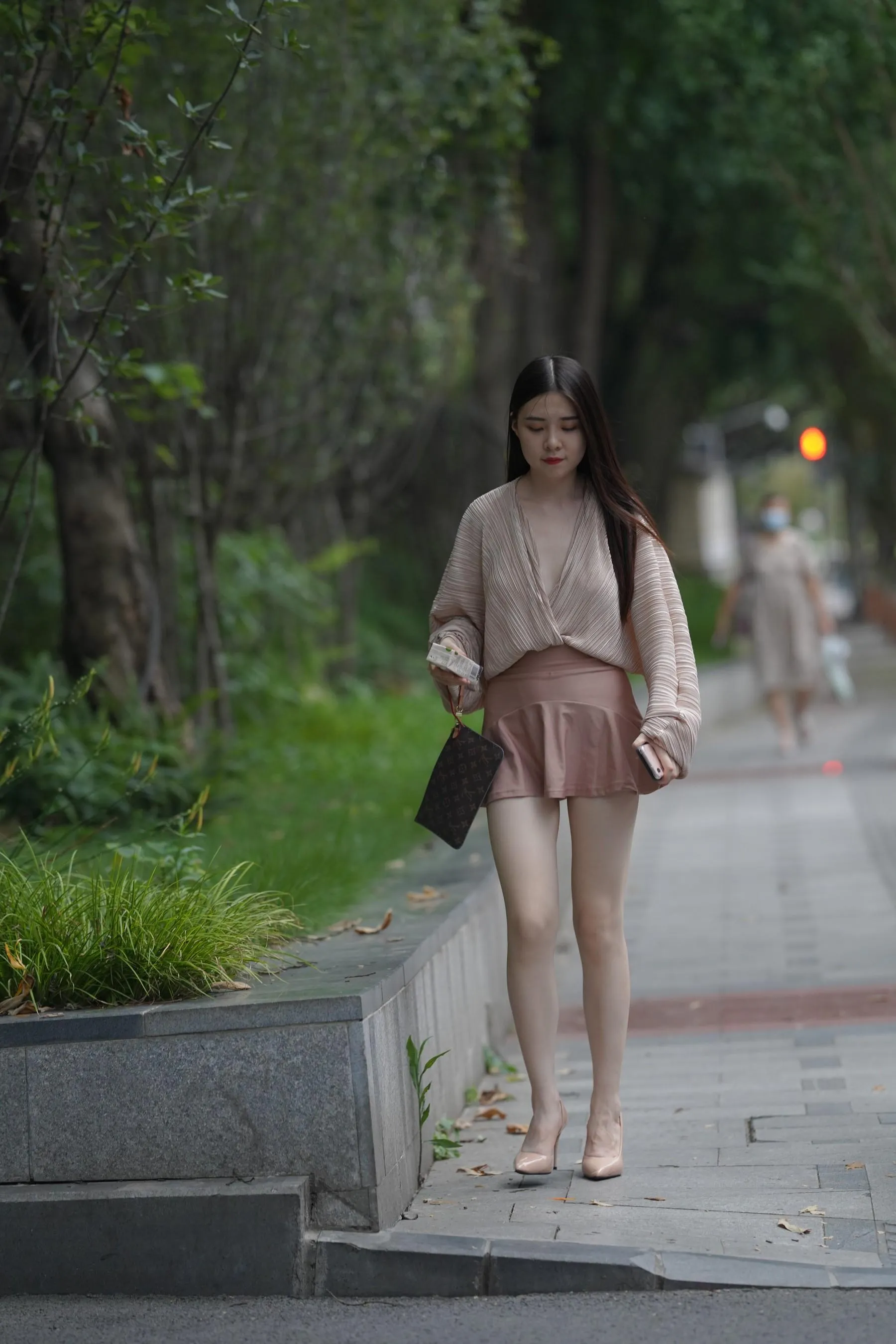 魔镜街拍 NO.167 可爱的粉色短裙小姐姐 [495P]插图4